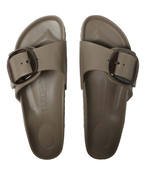BIRKENSTOCK(ビルケンシュトック)の「ビルケンシュトック BIRKENSTOCK Madrid Big Buckle EVA Gray Taupe(サンダル・レディース・ブラウン・23.0cm/24.0cm/24.5cm/25.0cm/26.0cm)」の1枚目の写真