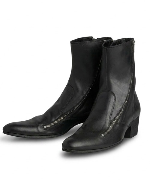 NO ID.(ノーアイディ)の「【NO ID.】W-ZIP Heel Boots / ダブルジップ ヒール ブーツ(ブーツ・メンズ・ブラック・40(25.5cm/44(28.5cm)/42(27.5cm)」の10枚目の写真