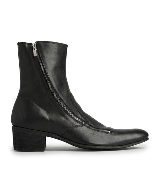 NO ID.(ノーアイディ)の「【NO ID.】W-ZIP Heel Boots / ダブルジップ ヒール ブーツ(ブーツ・メンズ・ブラック・40(25.5cm/44(28.5cm)/42(27.5cm)」の14枚目の写真