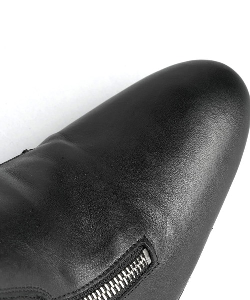 NO ID.(ノーアイディ)の「【NO ID.】W-ZIP Heel Boots / ダブルジップ ヒール ブーツ(ブーツ・メンズ・ブラック・40(25.5cm/44(28.5cm)/42(27.5cm)」の22枚目の写真