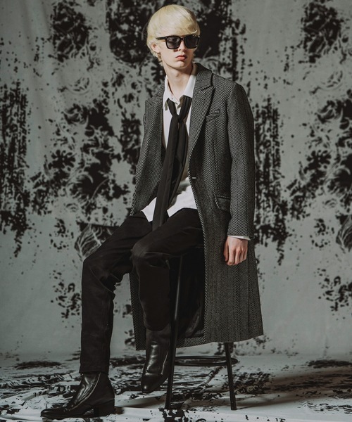 NO ID.(ノーアイディ)の「【NO ID.】W-ZIP Heel Boots / ダブルジップ ヒール ブーツ(ブーツ・メンズ・ブラック・40(25.5cm/44(28.5cm)/42(27.5cm)」の2枚目の写真