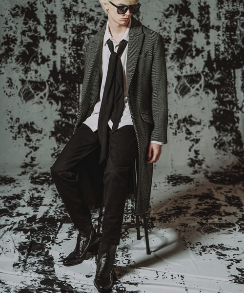 NO ID.(ノーアイディ)の「【NO ID.】W-ZIP Heel Boots / ダブルジップ ヒール ブーツ(ブーツ・メンズ・ブラック・40(25.5cm/44(28.5cm)/42(27.5cm)」の3枚目の写真