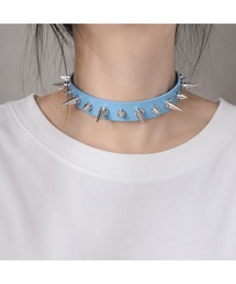 Bling Leads（ブリングリーズ）の「【Bls】【ZA】【Bling Leads】パンクスタッズ チョーカー（チョーカー）」