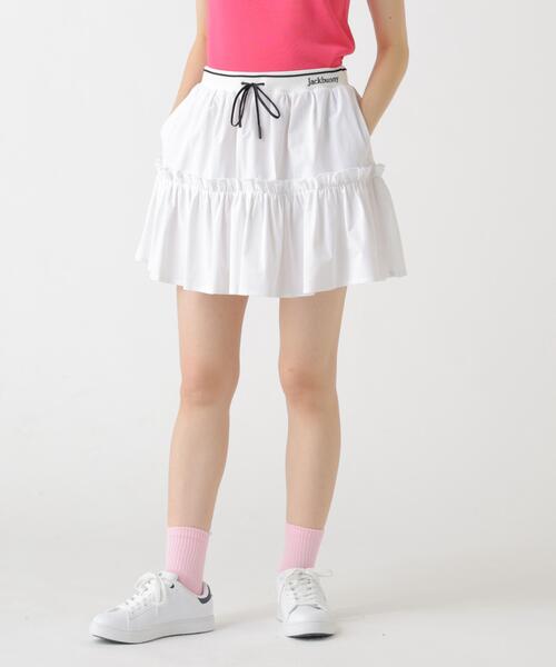 Jack Bunny!!(ジャックバニー)の「【Jack Bunny!!】高通気軽量メッシュティアードスカート(スカート・レディース・ブラック/ホワイト・MEDIUM/LARGE)」の9枚目の写真