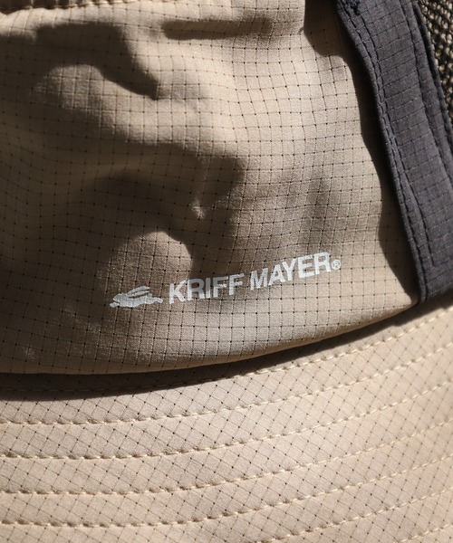 KRIFF MAYER（クリフメイヤー）の「KRIFF MAYER 通気性生地 吸水速乾 パッカブル エアリー アドベンチャーハット 男女兼用（ハット・メンズ・ベージュ/ブラック・FREE）」の13枚目の写真