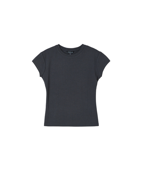キャップスリーブスリム半袖Tシャツ AS2CT461（Tシャツ/カットソー