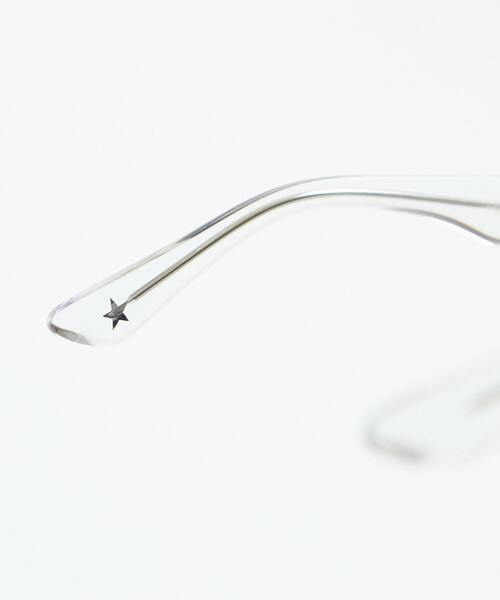 CONVERSE TOKYO（コンバーストウキョウ）の「CLASSIC WELLINGTON GLASSES（メガネ・レディース・ブラック/クリア・FREE）」の3枚目の写真