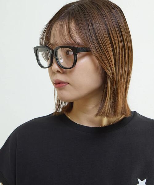 CONVERSE TOKYO（コンバーストウキョウ）の「CLASSIC WELLINGTON GLASSES（メガネ・レディース・ブラック/クリア・FREE）」の6枚目の写真