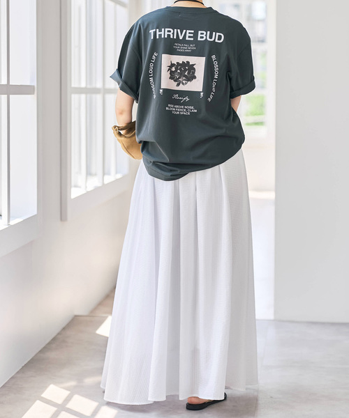 Spick & Span(スピックアンドスパン)の「Higuchi*S ギンガムサッカースカート(スカート・レディース・ピンク系その他/ホワイト・36/38)」の12枚目の写真