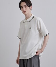 tk.TAKEO KIKUCHI（ティーケータケオキクチ）の「ワッフルポロシャツ（ポロシャツ）」