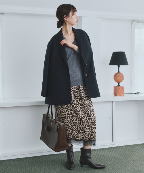 SLOBE IENA(スローブイエナ)の「《WEB限定サイズあり/》SLOBE キトゥンヒールブーツ(ブーツ・レディース・ブラウン/ブラック・24cm/24.5cm/25cm/23cm/23.5cm)」の22枚目の写真