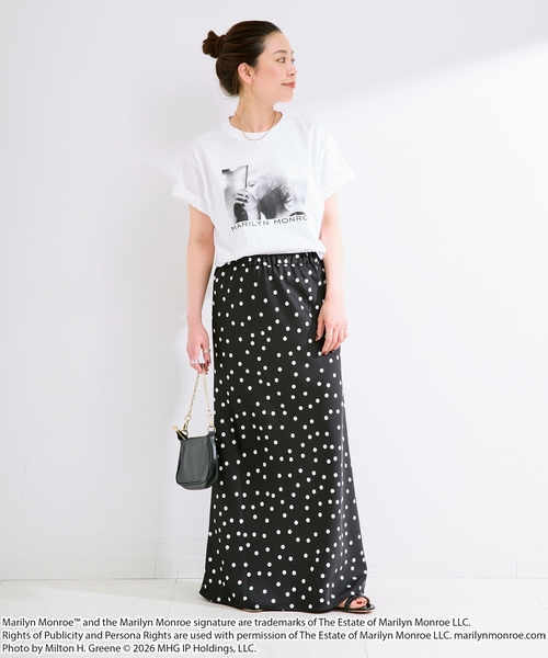 GOOD ROCK SPEED(グッドロックスピード)の「GOOD ROCK SPEED / グッドロックスピード / Marilyn Monroe / Tshirts(Tシャツ/カットソー・レディース・ブラック/ホワイト系その他/ライトホワイト/ホワイト/ホワイト×ホワイト・FREE)」の19枚目の写真