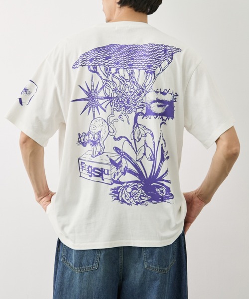 F-LAGSTUF-F（フラグスタフ）の「【-F-LAGSTUF-F/フラッグスタッフ】COLLAGE TEE（Tシャツ/カットソー・メンズ・ブラック/ホワイト・XL/L）」の6枚目の写真