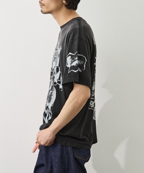 F-LAGSTUF-F（フラグスタフ）の「【-F-LAGSTUF-F/フラッグスタッフ】COLLAGE TEE（Tシャツ/カットソー・メンズ・ブラック/ホワイト・XL/L）」の14枚目の写真