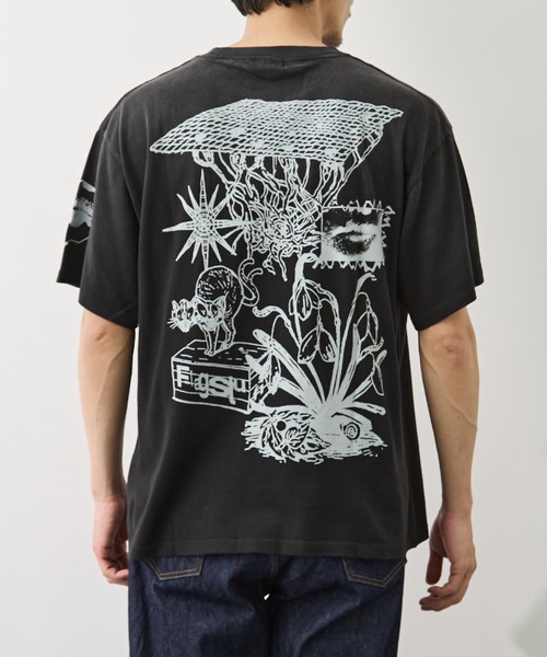 F-LAGSTUF-F（フラグスタフ）の「【-F-LAGSTUF-F/フラッグスタッフ】COLLAGE TEE（Tシャツ/カットソー・メンズ・ブラック/ホワイト・XL/L）」の15枚目の写真
