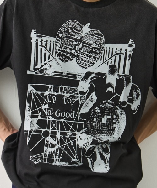 F-LAGSTUF-F（フラグスタフ）の「【-F-LAGSTUF-F/フラッグスタッフ】COLLAGE TEE（Tシャツ/カットソー・メンズ・ブラック/ホワイト・XL/L）」の16枚目の写真