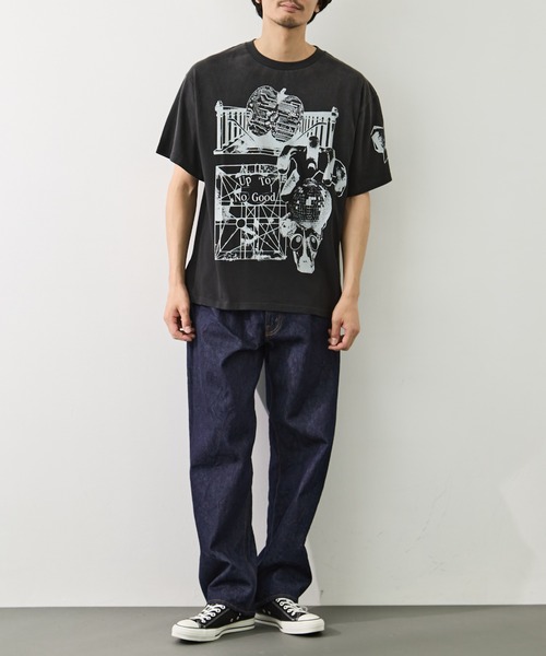F-LAGSTUF-F（フラグスタフ）の「【-F-LAGSTUF-F/フラッグスタッフ】COLLAGE TEE（Tシャツ/カットソー・メンズ・ブラック/ホワイト・XL/L）」の19枚目の写真