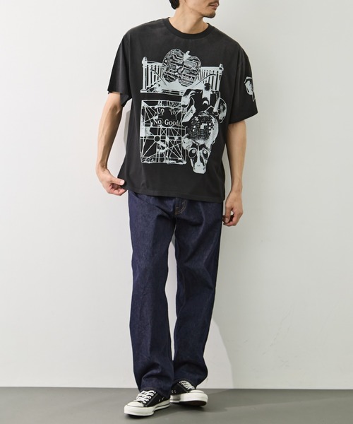F-LAGSTUF-F（フラグスタフ）の「【-F-LAGSTUF-F/フラッグスタッフ】COLLAGE TEE（Tシャツ/カットソー・メンズ・ブラック/ホワイト・XL/L）」の20枚目の写真