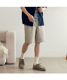MINDBRIDGE（マインドブリッジ）の「ルーズフィットフルバンディングチノハーフパンツ - 5カラー（その他パンツ）」