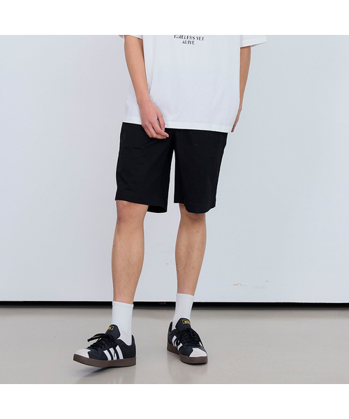 MINDBRIDGE(マインドブリッジ)の「ルーズフィットフルバンディングチノハーフパンツ - 5カラー(その他パンツ・メンズ・ホワイト/ライトグレー/ブラック/ベージュ/ブラウン・36/34/32/30/29)」の3枚目の写真
