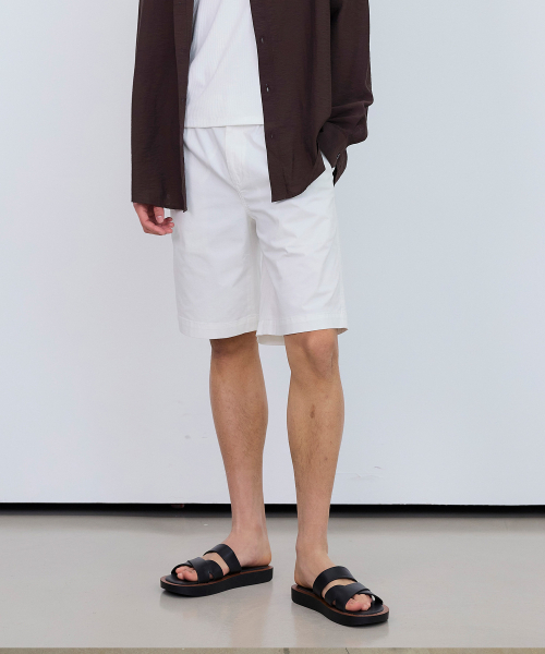 MINDBRIDGE(マインドブリッジ)の「ルーズフィットフルバンディングチノハーフパンツ - 5カラー(その他パンツ・メンズ・ホワイト/ライトグレー/ブラック/ベージュ/ブラウン・36/34/32/30/29)」の20枚目の写真
