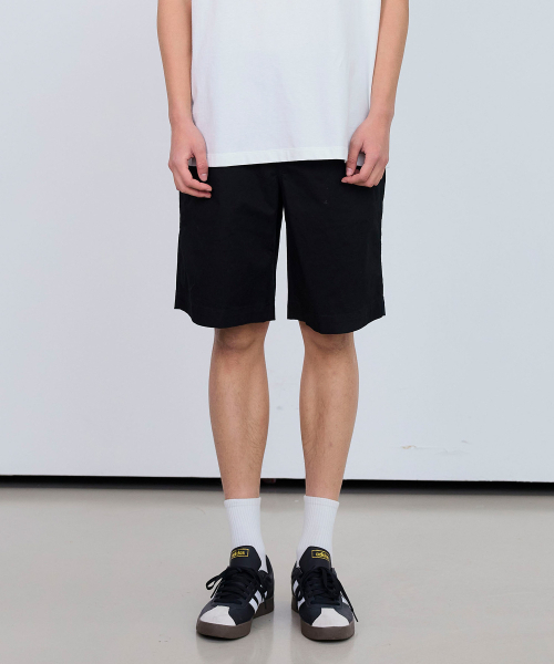 MINDBRIDGE(マインドブリッジ)の「ルーズフィットフルバンディングチノハーフパンツ - 5カラー(その他パンツ・メンズ・ホワイト/ライトグレー/ブラック/ベージュ/ブラウン・36/34/32/30/29)」の19枚目の写真