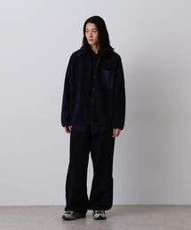 Y / ORGANIC COTTON SOFT MOLESKIN EASY TROUSERS