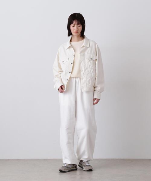 Y(ワイ)の「Y / ORGANIC COTTON SOFT MOLESKIN EASY TROUSERS(その他パンツ・メンズ・ホワイト/ネイビー・MEDIUM/LARGE/SMALL)」の21枚目の写真