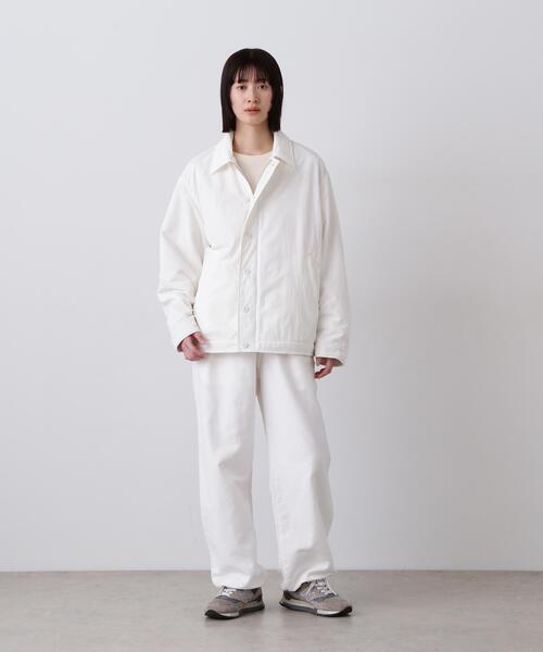 Y(ワイ)の「Y / ORGANIC COTTON SOFT MOLESKIN EASY TROUSERS(その他パンツ・メンズ・ホワイト/ネイビー・MEDIUM/LARGE/SMALL)」の22枚目の写真