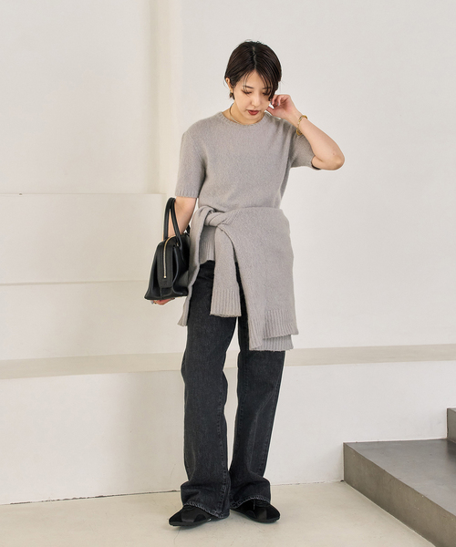 FLAT(フラット)の「Lギャザースニーカー(スニーカー・レディース・ブラック/サックスブルー/アイボリー・22cm/22.5cm/23cm/23.5cm/24cm/24.5cm/25cm)」の5枚目の写真