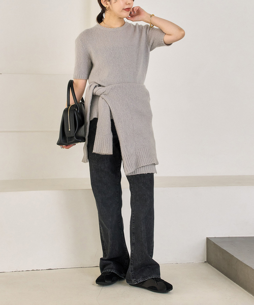 FLAT(フラット)の「Lギャザースニーカー(スニーカー・レディース・ブラック/サックスブルー/アイボリー・22cm/22.5cm/23cm/23.5cm/24cm/24.5cm/25cm)」の6枚目の写真