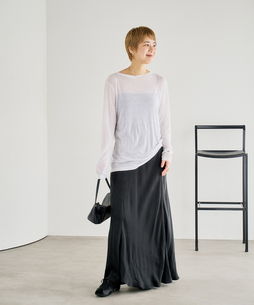 FLAT(フラット)の「Lギャザースニーカー(スニーカー・レディース・ブラック/サックスブルー/アイボリー・22cm/22.5cm/23cm/23.5cm/24cm/24.5cm/25cm)」の9枚目の写真