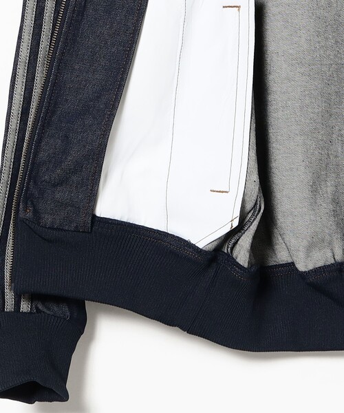 adidas(アディダス)の「adidas / FIREBIRD ADICOLOR RAW DENIM TRACK TOP(ブルゾン・メンズ・インディゴブルー・X-LARGE/LARGE/MEDIUM/SMALL)」の5枚目の写真