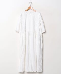balloon sleeve tuck onepiece/バルーンスリーブタックワンピース