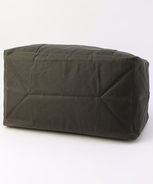 FILSON(フィルソン)の「FILSON/フィルソン Medium Tin Cloth Duffle Bag/ティンクロス ダッフルバッグ ミディアム(ボストンバッグ・メンズ・ブラウン/オリーブ・ONE SIZE)」の5枚目の写真