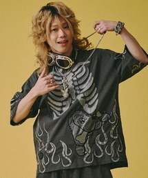 GALFY/ガルフィー/骨が見えしTシャツ