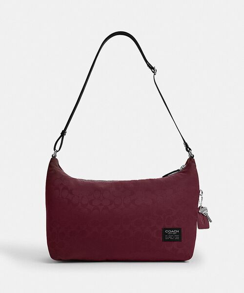 レオクロスボディ・シグネチャーナイロン（ショルダーバッグ）｜COACH