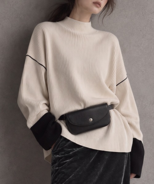 モデル身長；158cm
着用サイズ：FREE