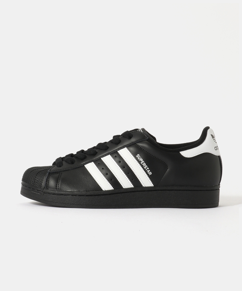 adidas Originals(アディダスオリジナルス)の「adidas Originals SUPERSTAR II JI0079(スニーカー・メンズ・ブラック・24.5cm/24cm/23.5cm/28cm/27.5cm/27cm/26.5cm/26cm/25cm)」の1枚目の写真