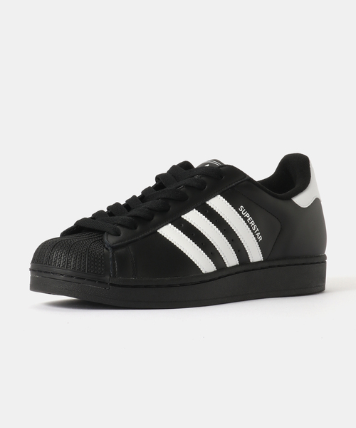 adidas Originals(アディダスオリジナルス)の「adidas Originals SUPERSTAR II JI0079(スニーカー・メンズ・ブラック・24.5cm/24cm/23.5cm/28cm/27.5cm/27cm/26.5cm/26cm/25cm)」の7枚目の写真