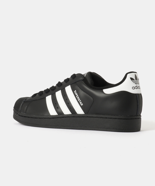 adidas Originals(アディダスオリジナルス)の「adidas Originals SUPERSTAR II JI0079(スニーカー・メンズ・ブラック・24.5cm/24cm/23.5cm/28cm/27.5cm/27cm/26.5cm/26cm/25cm)」の2枚目の写真
