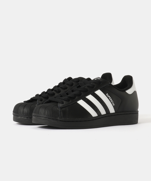 adidas Originals(アディダスオリジナルス)の「adidas Originals SUPERSTAR II JI0079(スニーカー・メンズ・ブラック・24.5cm/24cm/23.5cm/28cm/27.5cm/27cm/26.5cm/26cm/25cm)」の6枚目の写真