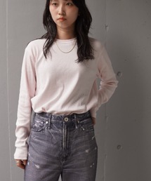 ATON (エイトン) RECYCLE SUVIN RIB L0NG SLEEVE T-SHIRT