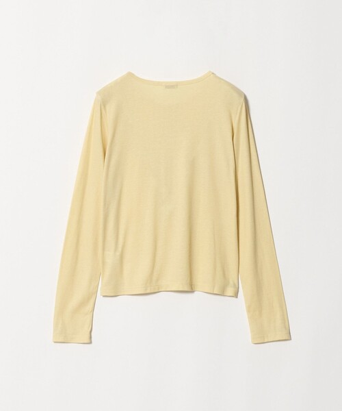 Steven Alan(スティーブンアラン)の「<Steven Alan>ヘンリーネック プルオーバー(Tシャツ/カットソー・レディース・ネイビー/ベージュ/ダークブラウン/イエロー・FREE)」の17枚目の写真