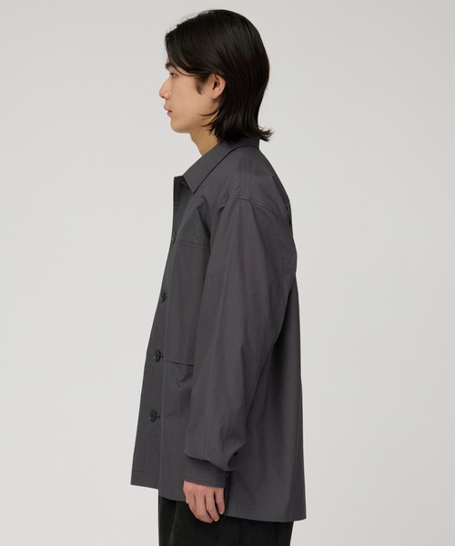 Snow Peak(スノーピーク)の「Snow Peak / Cotton Ripstop Shirt コットンリップストップ シャツ(シャツ/ブラウス・メンズ・ライトブルー/チャコール/アイボリー・S/XL/L/M)」の10枚目の写真