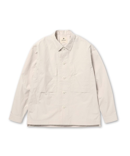 Snow Peak(スノーピーク)の「Snow Peak / Cotton Ripstop Shirt コットンリップストップ シャツ(シャツ/ブラウス・メンズ・ライトブルー/チャコール/アイボリー・S/XL/L/M)」の15枚目の写真