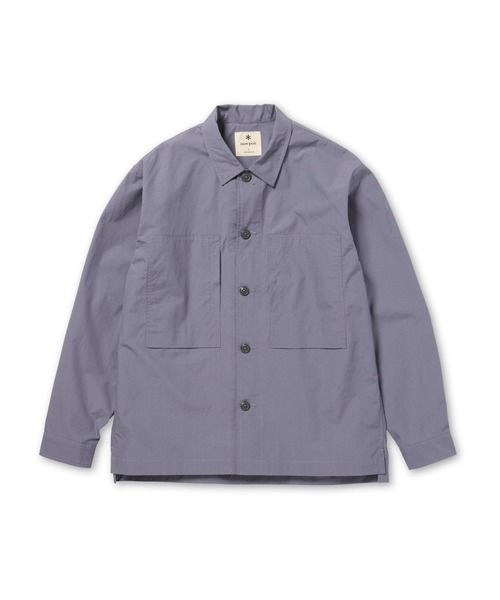 Snow Peak(スノーピーク)の「Snow Peak / Cotton Ripstop Shirt コットンリップストップ シャツ(シャツ/ブラウス・メンズ・ライトブルー/チャコール/アイボリー・S/XL/L/M)」の17枚目の写真