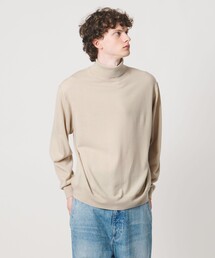 <LOEFF>14ゲージ タートル ニット MENS