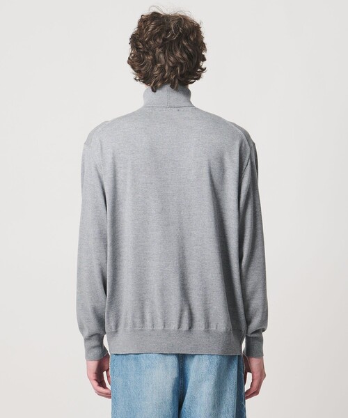LOEFF(ロエフ)の「<LOEFF>14ゲージ タートル ニット MENS(ニット/セーター・メンズ・ブラック/ナチュラル/コバルトブルー/グレー系・1/2)」の20枚目の写真