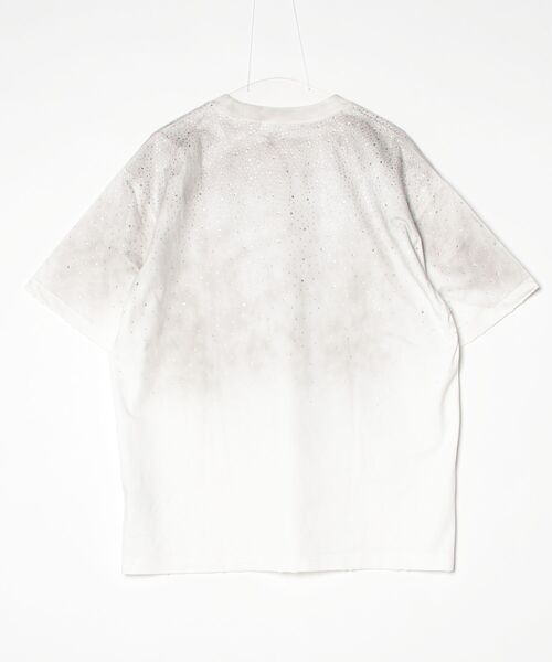 DANKE SCHON（ダンケシェーン）の「DankeSchon/ダンケシェーン/RHINESTONE BRUST S/S TEE（Tシャツ/カットソー・レディース・ホワイト・L）」の2枚目の写真